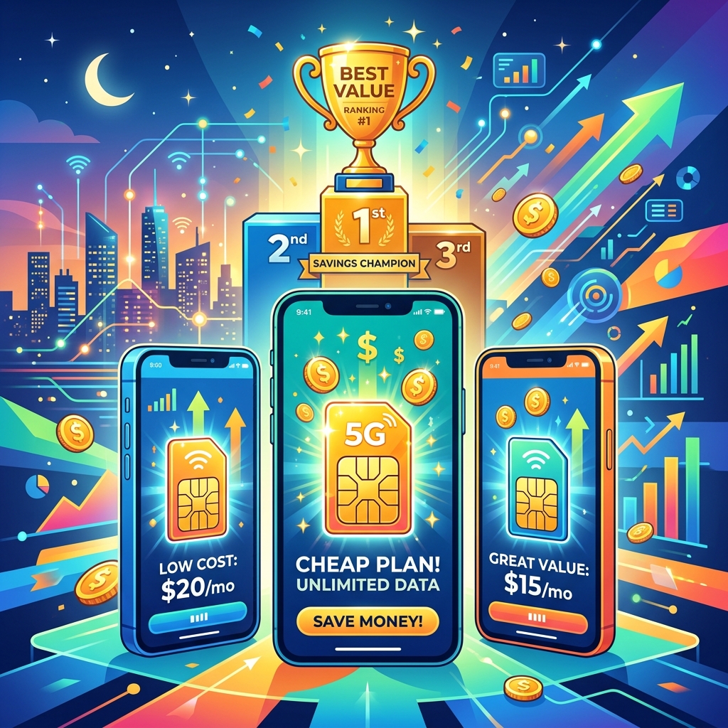 通信費削減の決定版：2026年6月時点の格安SIM「コスパ最強」ランキング