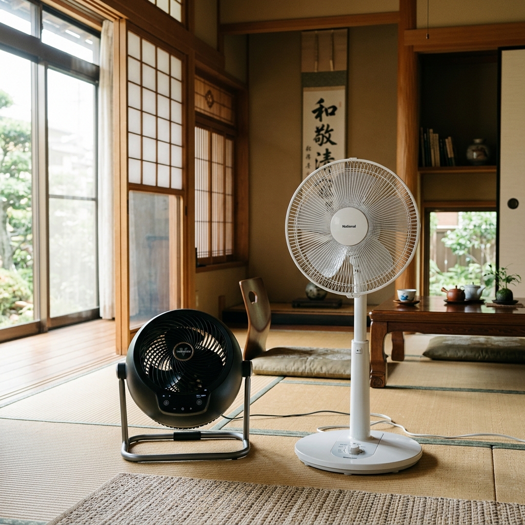 サーキュレーターvs扇風機、結局どっち？電気代と使い道を徹底比較